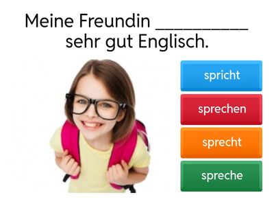 Starke Verben im Präsens 