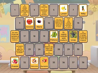 G3 Oraciones de Frutas