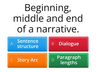 Structure techniques quiz