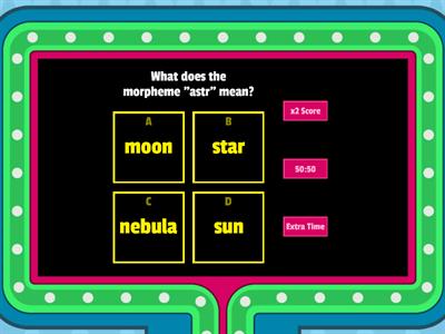 Greek Morphemes