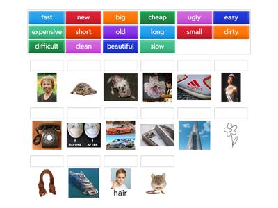 English File Beginner 4B adjectives