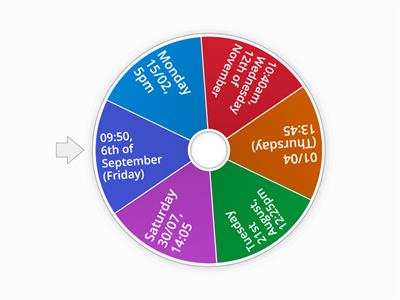 APPOINTMENT DATE AND TIME