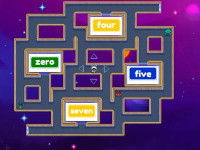  Numbers 0-10 Maze chase #my_teaching_stuff