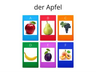 Obst und Gemüse