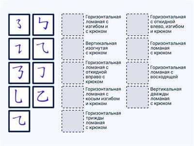 Ломаные черты с крюком