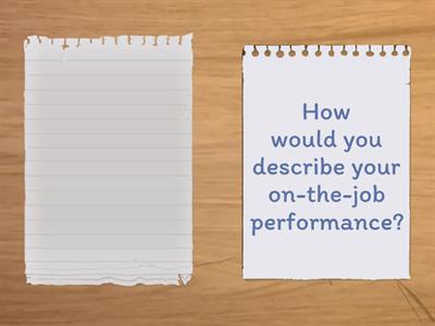 B2+ Performance Review . Functional Language 