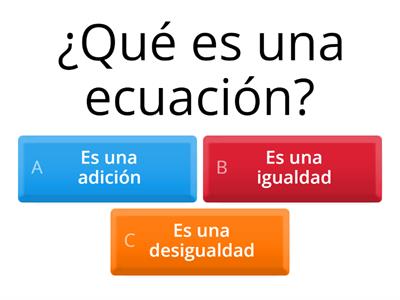 Ecuaciones 5°