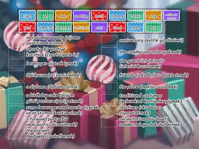Unit 6: Celebrations - Word Combinations
