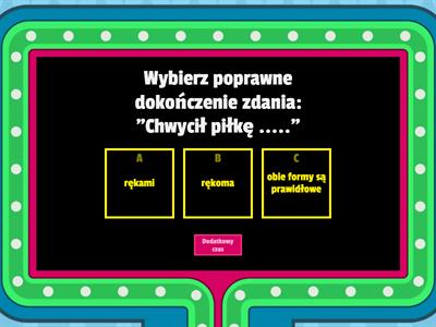 "Poprawna polszczyzna" - test dla uczniów klas 4-8.