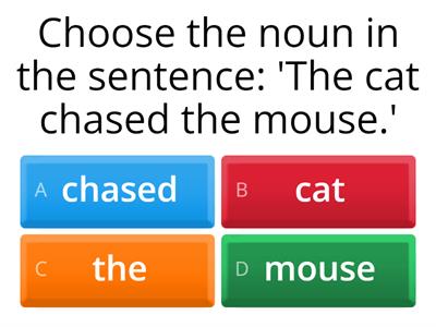 Grammar Quiz for Class 5