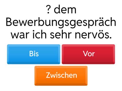 Linie 1 B2 - BSK- Lektion 10- Grammatik- temporale Präposition