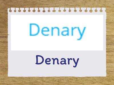 Binary System Glossary