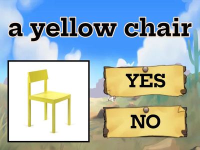 Classroom objects YES or NO