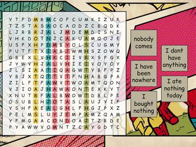  Other Negative Form Algerian Wordsearch