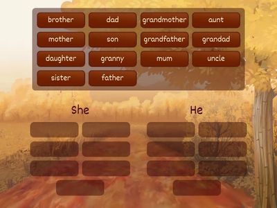 Go getter 1. Family. PB p.11 ex.4. 1.1