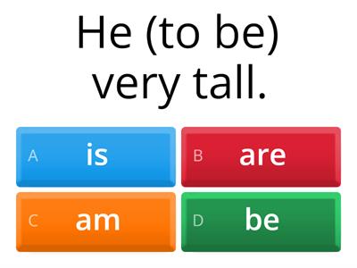 Conjugation Exercise: Third Person Singular