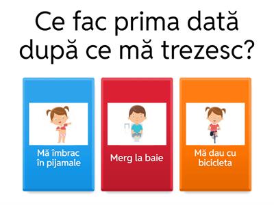  Rutina zilnică a școlarului 