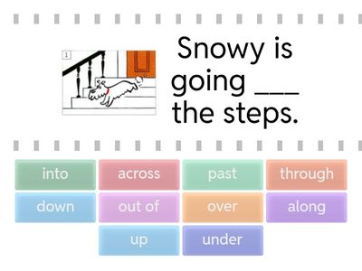 Prepositions of movement