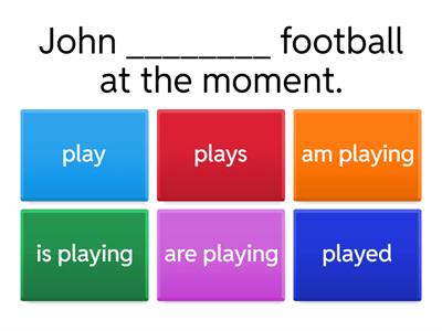 basic 3 - SIMPLE PRESENT AND PRESENT CONTINUOUS