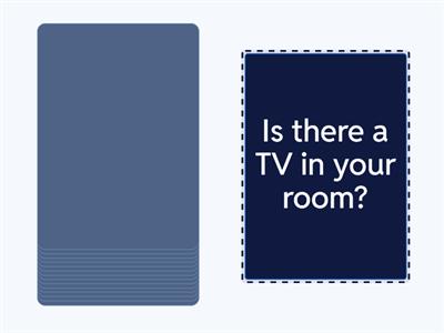 Is there/are there questions