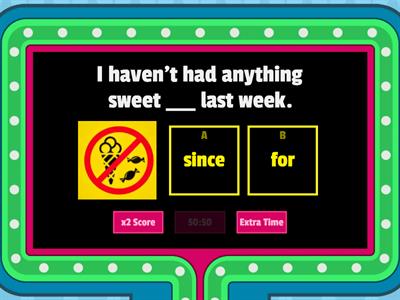 9A Present Perfect - for/since