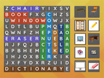 B00: CLASSROOM OBJECTS game