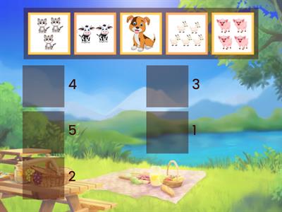 Пребройте животните във фермата!