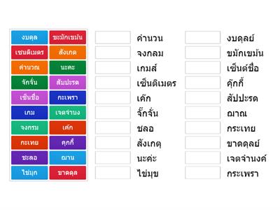 คำถูกผิด 06