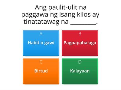 ESP 7-SUMMATIVE TEST