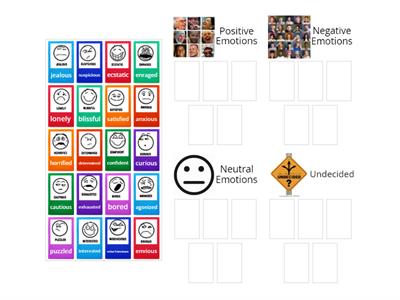 Emotions (Mr. Stick faces by Corbett Harrison)