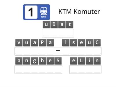 Guess the Transportation Lines by Companies or Systems