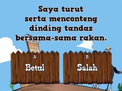 KUIZ MORAL : BERANI TAHUN 1