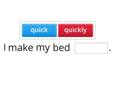 句子补全Adverb/Adjective