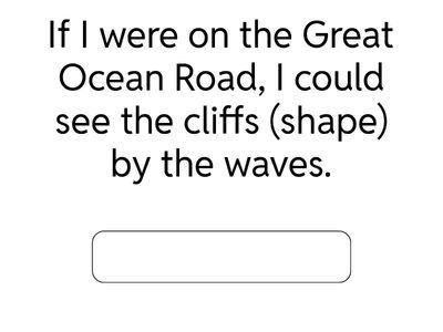 Participles after verbs of perception in conditional sentences type II