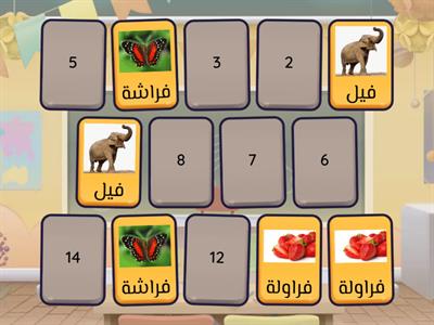 مطابقة الصورة  حرف ( ف )