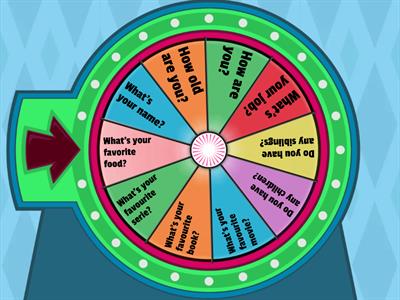 Personal questions (elementary-adults)