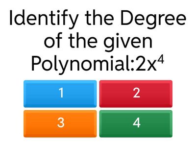 Algebraic Expressions Practice Quiz