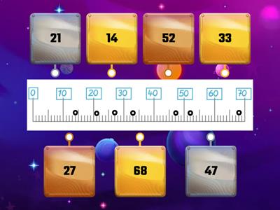  Zahlen auf dem Zahlenstrahl Kl.2