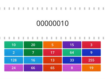 Decimal - Binary MATCH