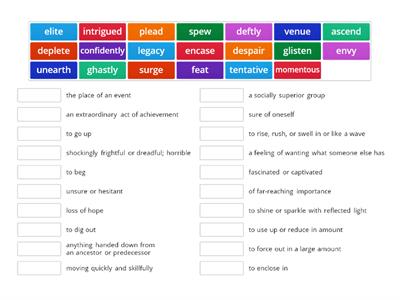 IEW Ancient History Lessons 1 - 20 Vocabulary (Quiz 5)