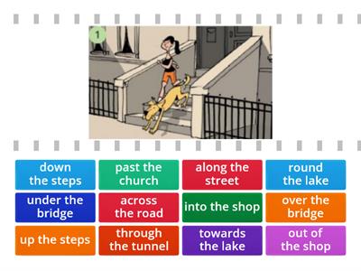 NEF 4th Pre-Int VOCABULARY expressing  movement