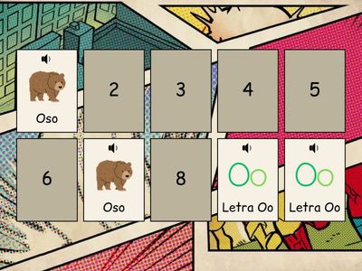 Letra Oo (vocabulario)