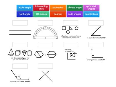 Geometry Terms - 2nd Grade GATE