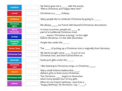 Christmas Match-up