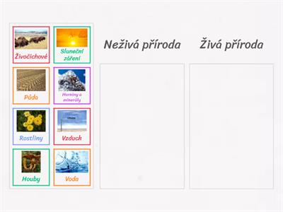 Živá a neživá příroda