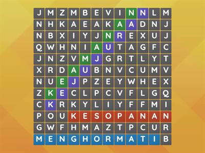 Temukan Kata prinsip - Prinsip Kode Etik Digital