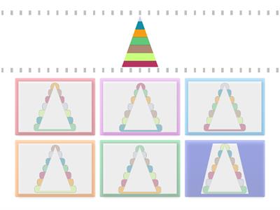 Пірамідки. Розвиток уваги 3