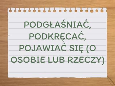 PHRASAL VERBS - ANGIELSKI W TŁUMACZENIACH 1 