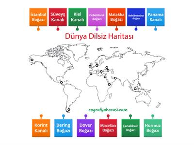 boğazlar ve kanallar