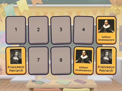 Renaissance matching game